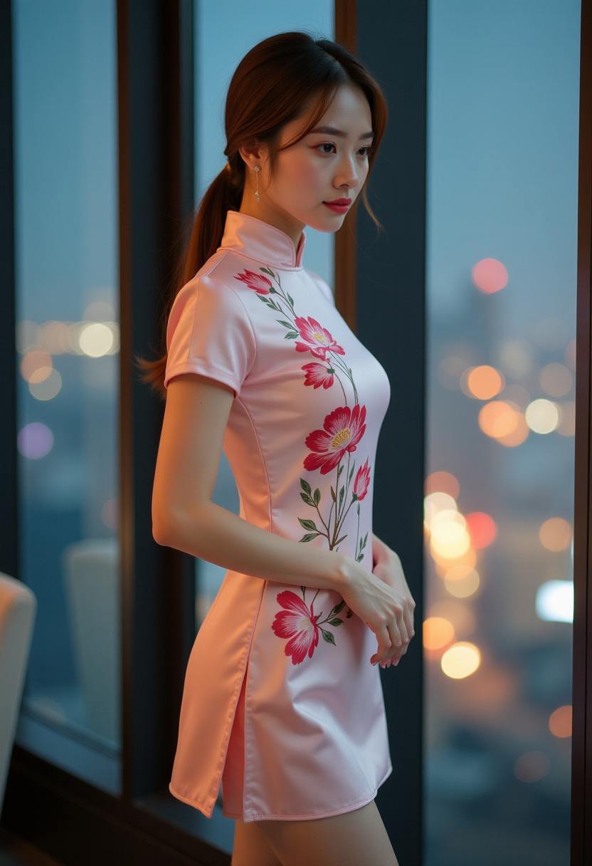 夏天的窗帘海报